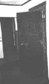 Safe door in Bldg 949, Administration and later Post Headquarters